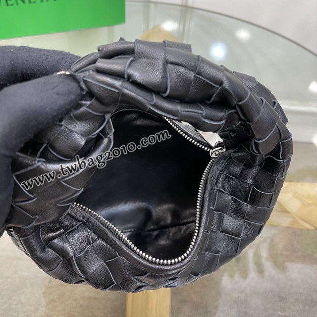 Bottega veneta高端女包 98080小號 寶緹嘉最新編織打結圓形hobo包 BVjodie新版本2代羊皮手工編織手腕包  gxz1373